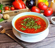 Борщ говяжий