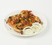 Цыпленок на мангале