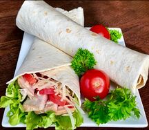 Цезарь-ролл с курицей