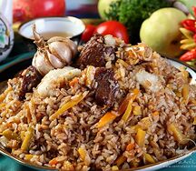 Плов заказной по-чайхански на основе курдюка