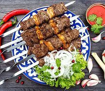 Шашлык из говядины