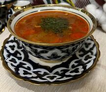 Рисовый суп по-восточному