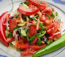 Острый салат Шакароп