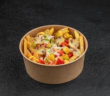 Картофель фри с овощами