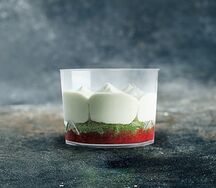 Пирожное Малина-фисташка