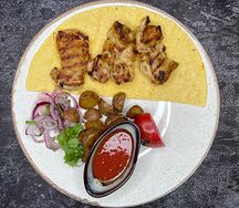 Шашлык из курицы