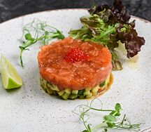 Тартар из лосося