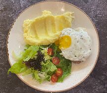 Бифштекс из мраморной говядины