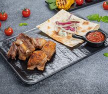 Шашлык из баранины на кости