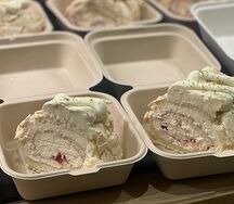 Меренговый рулет