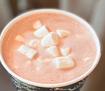 Какао с зефирками