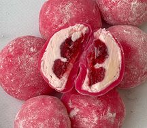 Моти Розовая матча-малина