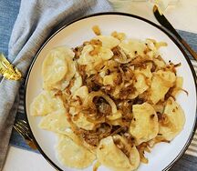 Вареники домашние с капустой