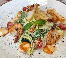 Цезарь с креветками