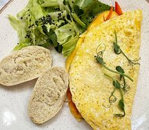 Шеф-омлет с овощами