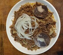 Бешбармак с кониной