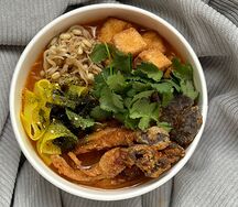 Кимчи рамен тофу vegan