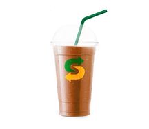 Карамельный молочный коктейль