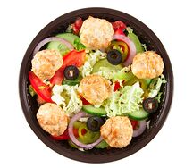 Салат Мясные шарики