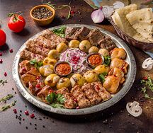 Ассорти шашлыков со свининой