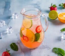 Домашний Лимонад Клубничный полет