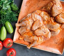 Цыпленок ( охлажденный маринованный полуфабрикат)