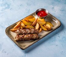 Люляшки из телятины с картофелем по-домашнему