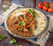 Мансафа с куриными крыльями