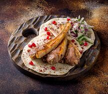 Шашлык из бараньей корейки