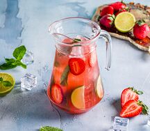 Лимонад Клубничный мохито