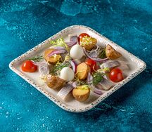 Сельдь с картофелем