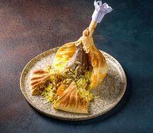 Шах плов с голенью ягненка