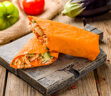 Шаурма в сырном лаваше