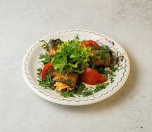 Крученики из баклажанов