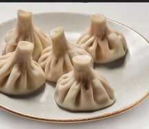 Хинкали с грибами