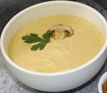 Суп-пюре грибной