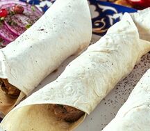 Люля из говядины в лаваше