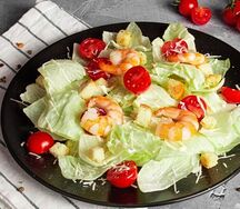 Цезарь с креветками