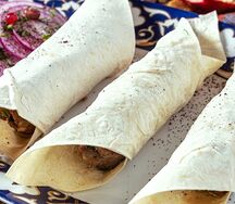 Люля из баранины в лаваше