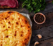 Пирог Фыдджын с мясом большой