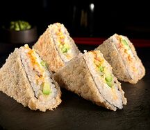 Ролл Тибет с угрем