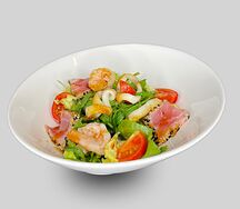 Салат с морепродуктами