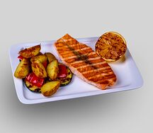 Стейк из филе лосося