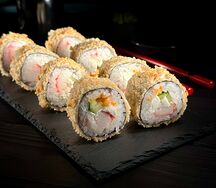 Темпура с крабом