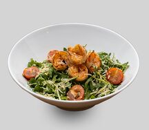 Руккола с креветками