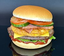 Гранд-бургер с беконом