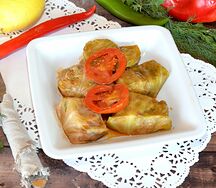 Голубцы с бараниной