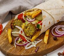 Шаурма с фалафелем