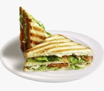 Клаб-сэндвич с беконом