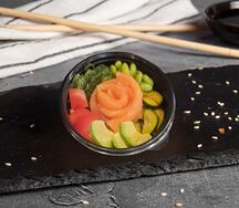 Поке с лососем